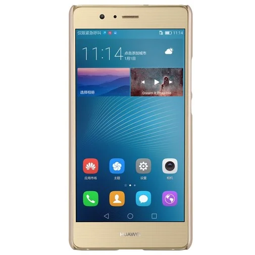 Фото: Чохол Nillkin для Huawei P9 Lite - Frosted Shield золотий № 6 | KTC