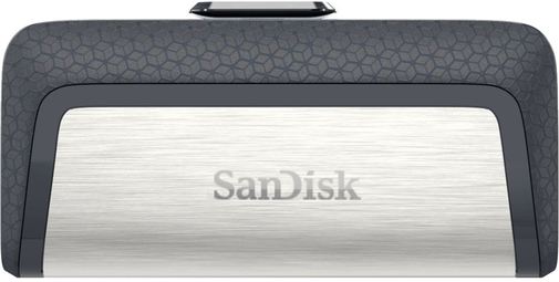 Флешка USB SanDisk Ultra Dual 64 ГБ (SDDDC2-064G-G46) срібляста