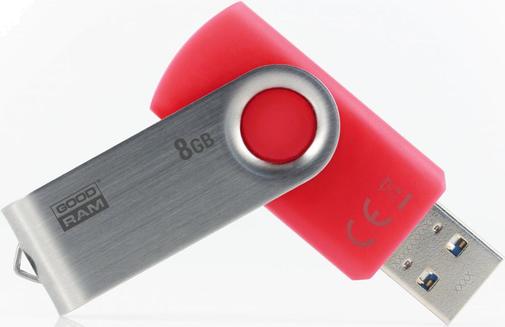 Флешка USB GoodRam Twister 8 ГБ (UTS3-0080R0R11) червона