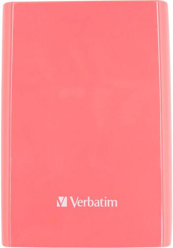 Зовнішній жорсткий диск Verbatim Store'n'Go (53170) 500 ГБ рожевий