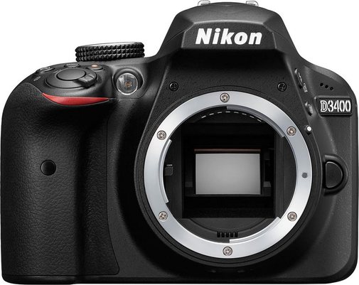 Цифрова фотокамера дзеркальна Nikon D3400 kit 18-140 мм VR