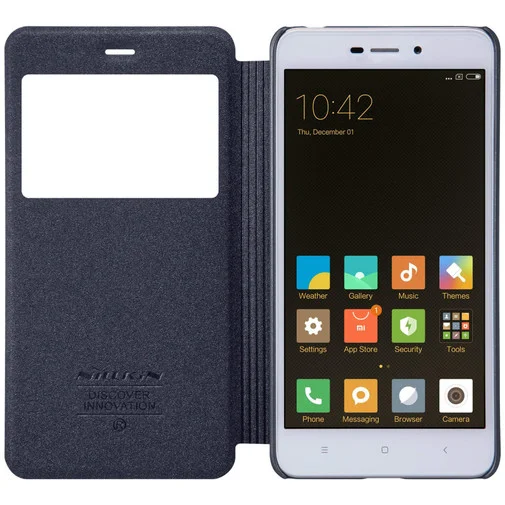 Фото: Чохол Nillkin для Xiaomi Redmi 4a - Spark series чорний № 6 | KTC