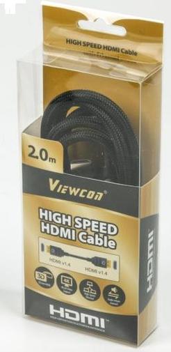 Кабель Viewcon VC-HDMI-165 HDMI / HDMI 2 м