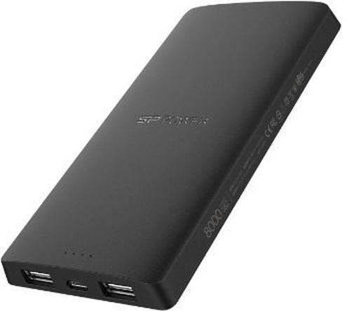 Батарея універсальна Silicon Power Power Bank S82 8000mAh SP8K0MAPBKS82P5K Black