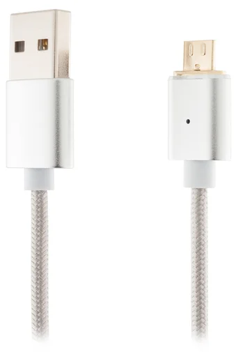 Фото: Кабель Moizen Magnet AM / Micro USB 1m Silver № 5 | KTC