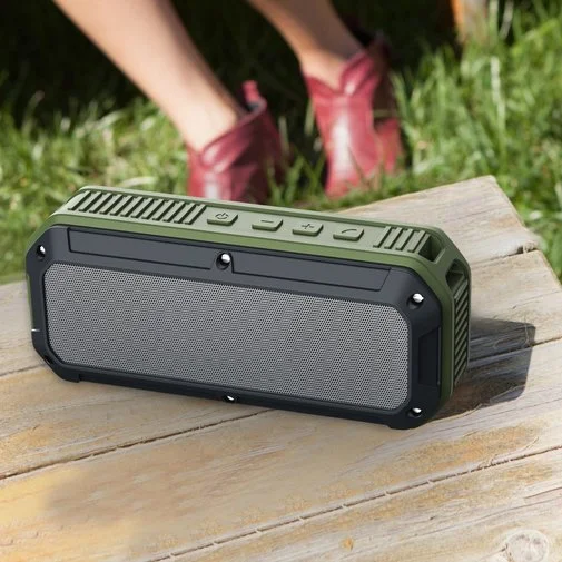 Фото: Портативна колонка AUKEY SK-M8 Gray/Army Green № 9 | KTC