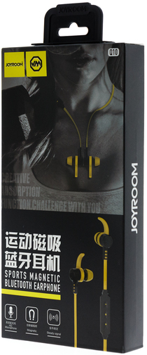 Гарнітура JOYROOM JR-Q10 Bluetooth headset Жовта