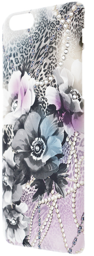 Чохол-накладка Facecase Swarovski iPhone 6 Vivid Flowers