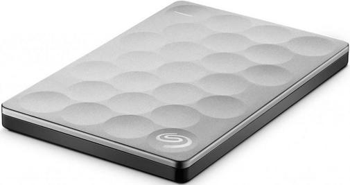 Зовнішній жорсткий диск Seagate Backup Plus Ultra Slim 1 TB STEH1000200 Platinum