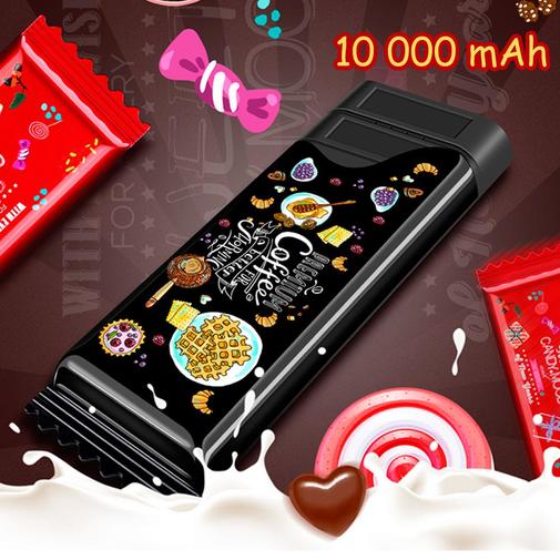 Батарея універсальна JoyRoom Power Bank Sugar Series D-M150 10000mAh Black (D-M150 Black)