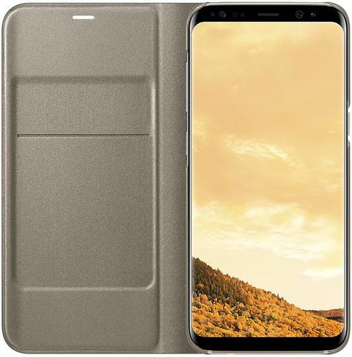 Чохол Samsung for Galaxy S8 - LED View Cover Gold (EF-NG950PFEGRU)