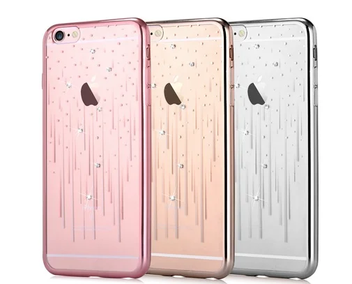 Фото: Чохол Devia for iPhone 6/6S - Crystal Meteor Rose Gold (6952897982546) № 11 | KTC