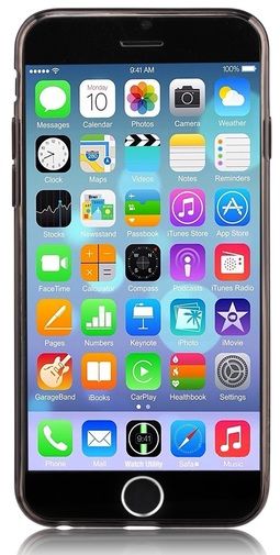Чохол Devia for iPhone 6 - Naked Smoky Black (6952897935559)
