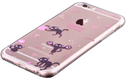 Фото: Чохол Devia for iPhone 6/6S Plus - Vango Soft Case Alan Cat № 11 | KTC