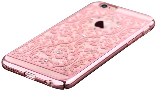 Чохол Devia for iPhone 6/6S - Crystal Baroque Rose Gold (6952897978716)