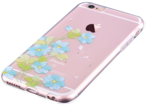 Чохол Devia for iPhone 6S/6 - Crystal Soft Case Bluebell Blue