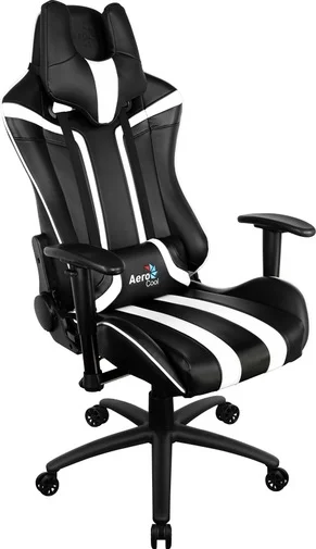 Фото: Крісло AeroCool ACGC-2002101.21 Black/White № 12 | KTC