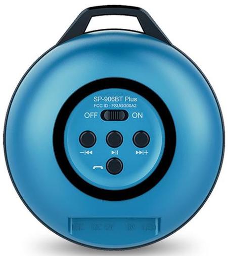 Портативна акустика Genius SP-906BT Plus Blue (31730007406)