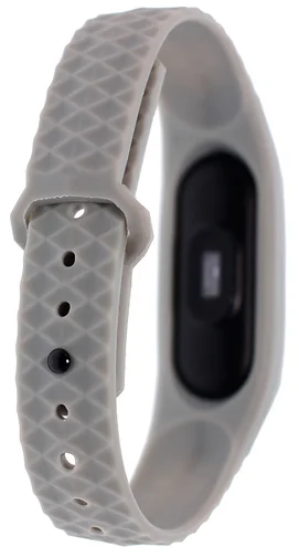Фото: Ремінець Mijobs for Xiaomi Mi Band 2 Gray № 5 | KTC