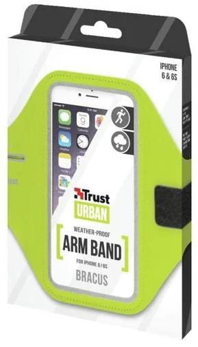 Фото: Чохол Trust for iPhone 6/6S Urban Bracus Sport Arm Band Lime Green (20886) № 6 | KTC