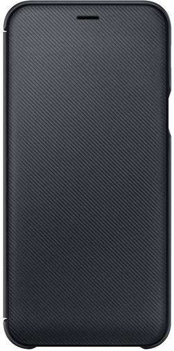 for Samsung A6 2018/A600 - Wallet Cover Black