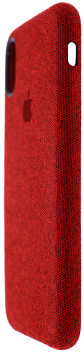 for iPhone X - Apple Fabric Case Red
