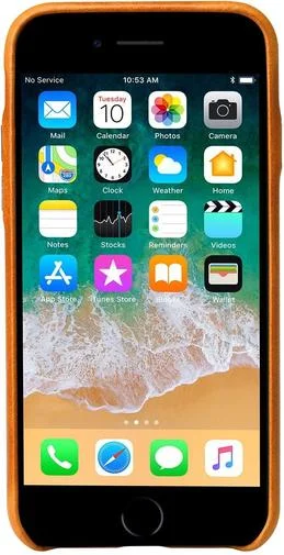 Фото: Чохол JISON for iPhone 7/8/SE - Leather Case Brown (JS-IP8-13A20) № 7 | KTC