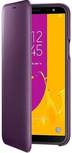 for SAMSUNG для J6 (2018)/J600 - Wallet Cover Violet