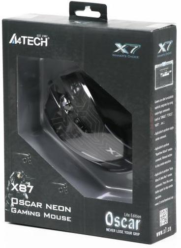 Миша A4tech X87 Black