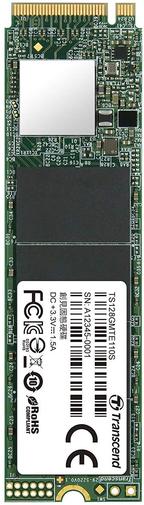 Твердотільний накопичувач Transcend MTE110 2280 PCIe 3.0 x4 NVMe 128GB TS128GMTE110S