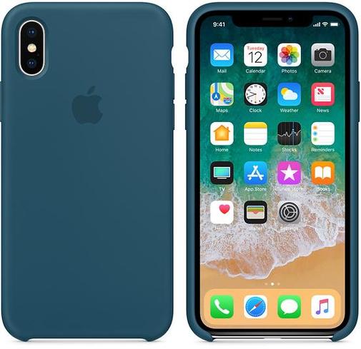 Чохол HCopy for iPhone X - Silicone Case Cosmos Blue (ASCLOXCB)