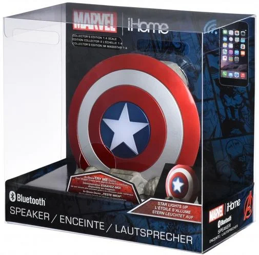 Фото: Портативна колонка eKids iHome Marvel - Captain America (VI-B72CA.11MV7) № 7 | KTC