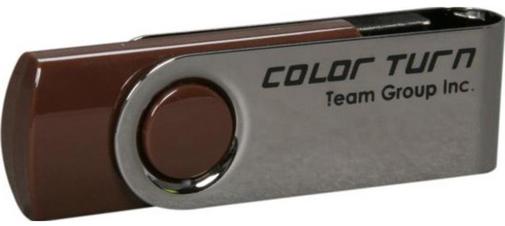 Флешка USB Team Color Turn 32GB TE90232GN01 Brown