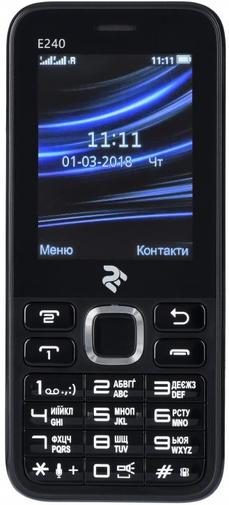 Мобільний телефон TWOE E240 Black