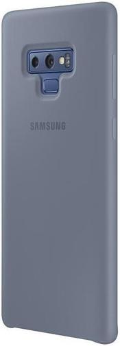 Чохол Samsung for Galaxy Note 9 - Silicone Cover Blue (EF-PN960TLEGRU)