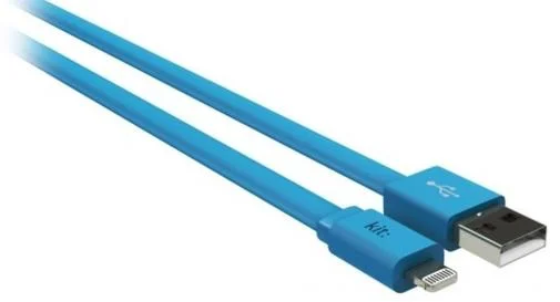Фото: Кабель Kit AMLightning IP5USBFRESHBL Blue № 6 | KTC