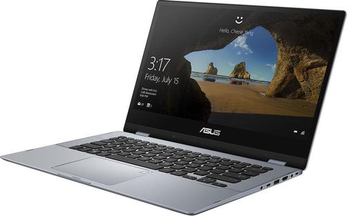 Ноутбук ASUS VivoBook Flip 14 TP412UA-EC039T Silver Blue