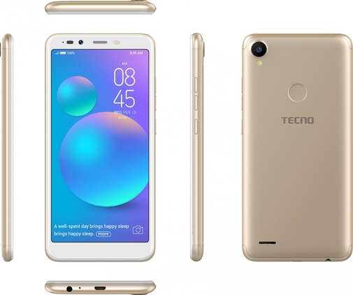 Смартфон TECNO POP 1s Pro F4 Pro 2/16GB Champagne Gold (4895180736742)