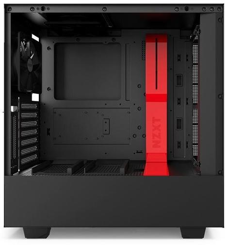 Корпус для ПК NZXT H500i Black/ Red (CA-H500W-BR)