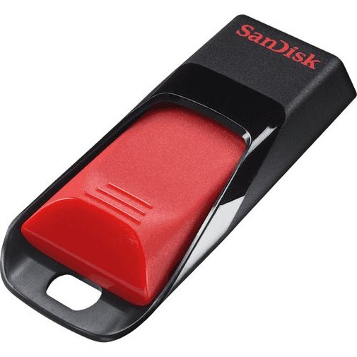 Флешка USB SanDisk Cruzer Edge 16GB Black/Red (SDCZ51-016G-B35)