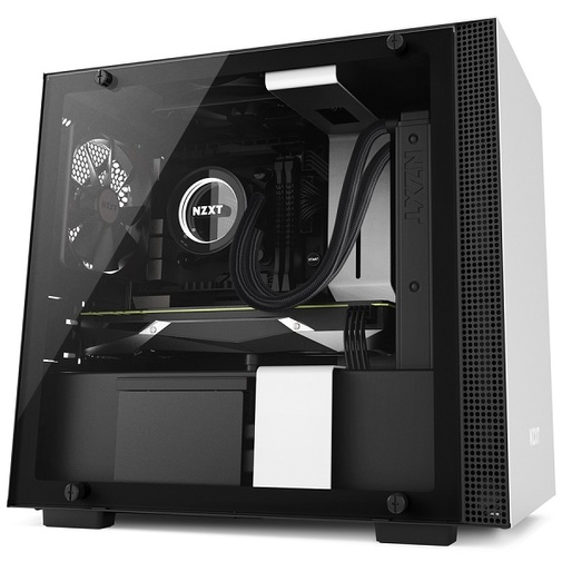 Корпус для ПК NZXT H200 Black / White (CA-H200B-W1)