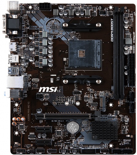 Материнська плата MSI A320M PRO-M2 V2