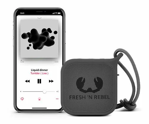 Фото: Портативна колонка Fresh 'N Rebel Rockbox Pebble Small Concrete (1RB0500CC) № 11 | KTC