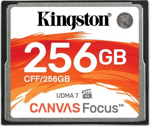 Карта пам'яті Kingston Canvas Focus CF 256GB CFF/256GB