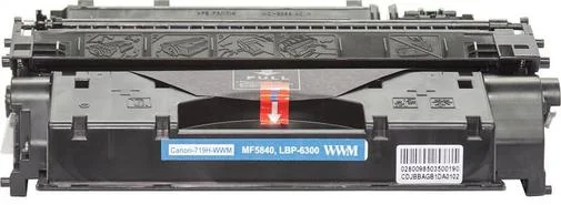 Фото: Сумісний картридж WWM for Canon MF5840/LBP-6300 Black (Canon-719H-WWM) № 5 | KTC
