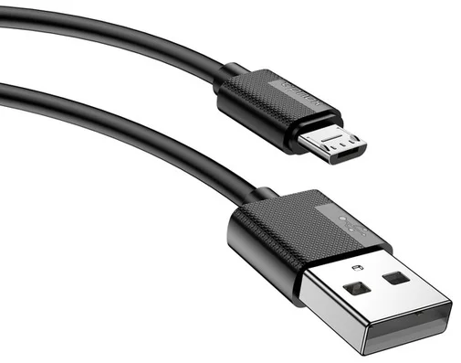 Фото: Кабель T-PHOX AM / MicroB 1.2m Black (T-M801 black) № 7 | KTC