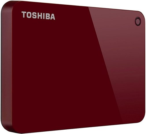 Зовнішній жорсткий диск Toshiba Canvio Advance 1TB HDTC910ER3AA Red