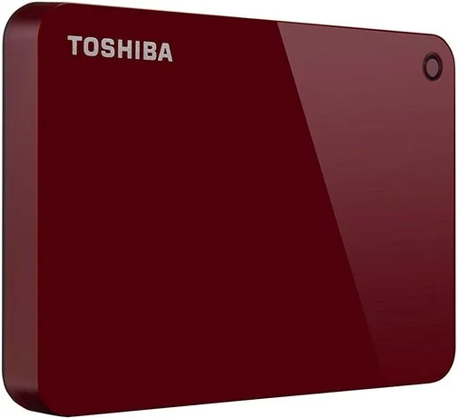 Фото: Зовнішній SSD-накопичувач Toshiba Canvio Advance 1TB HDTC910ER3AA Red № 6 | KTC