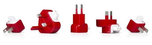 Зарядний пристрій Twelvesouth PlugBug World White/Red (TWS-12-1211)