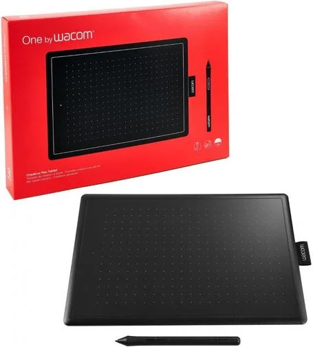 Фото: Графічний планшет Wacom One by Wacom M (CTL-672-N) № 6 | KTC